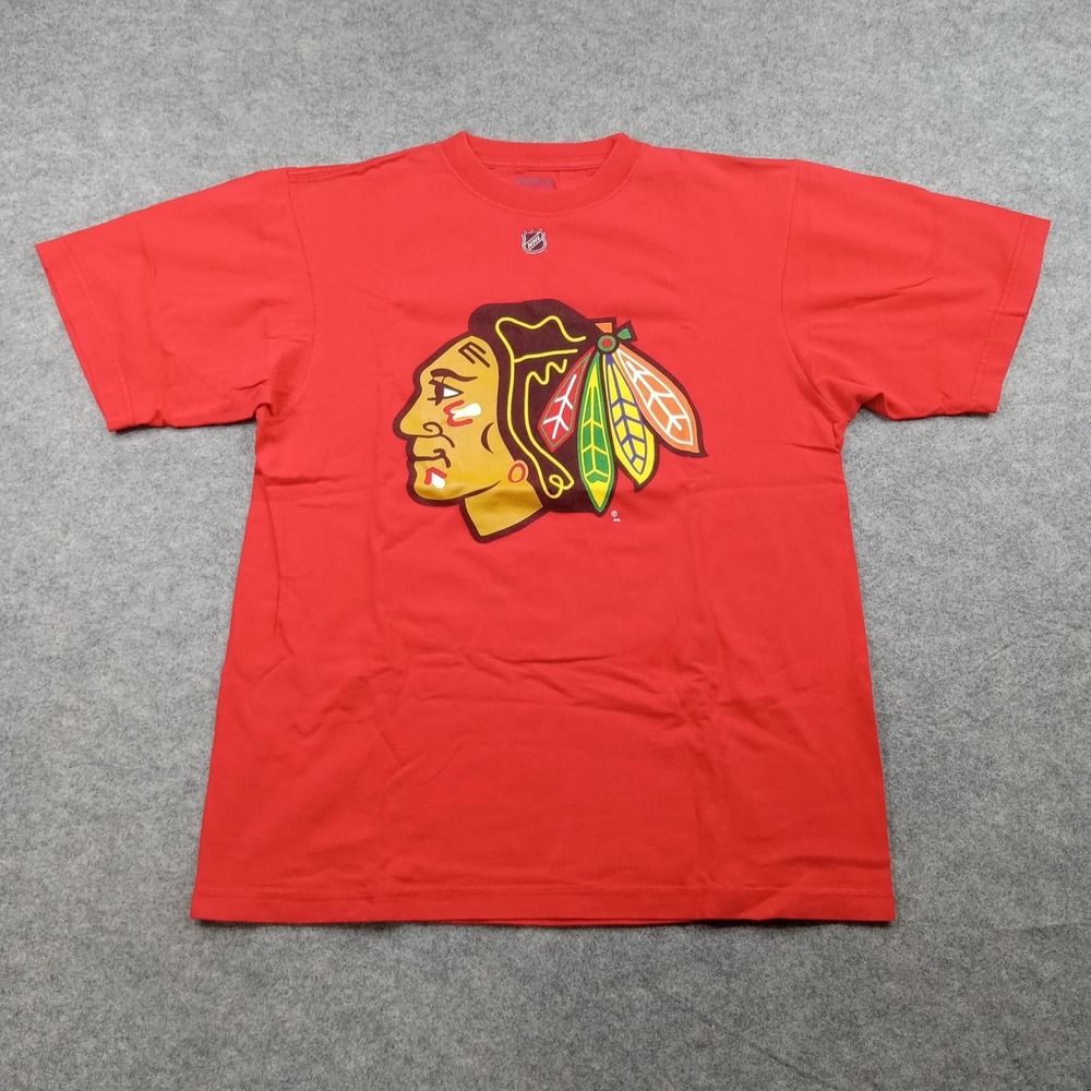 Chicago Blackhawks Shirt Boys Large NHL Hockey Hossa 81 Tee Graphic Reebok Youth